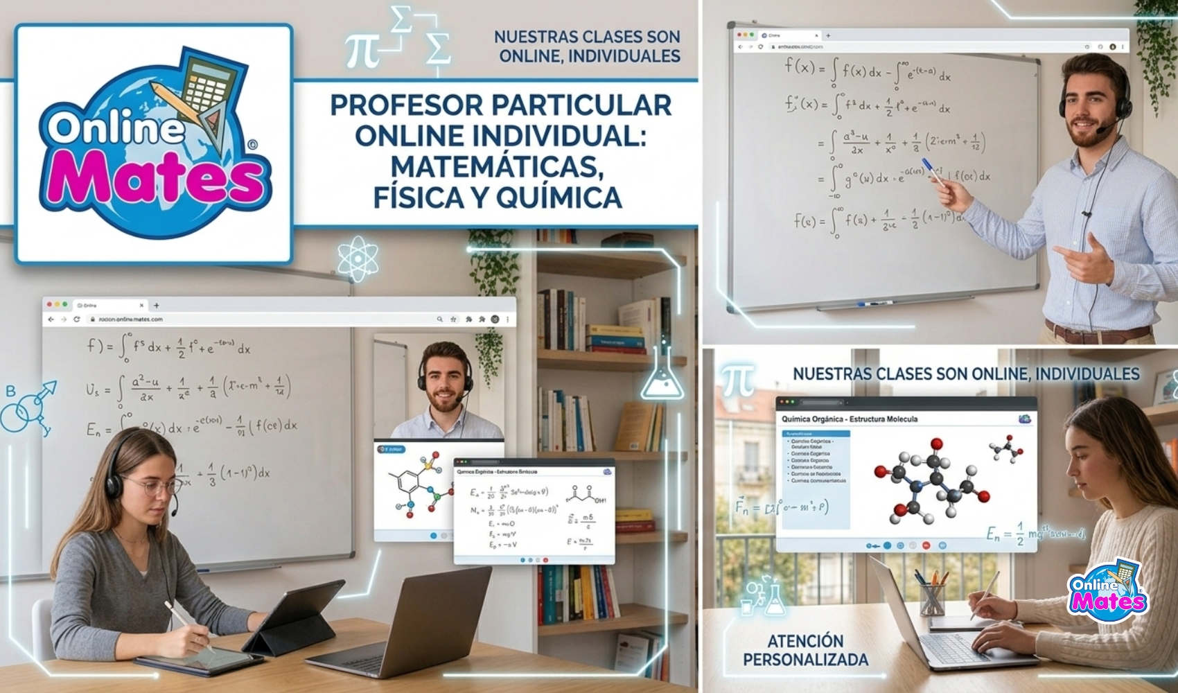 Profesores particulares en Madrid - Online Mates